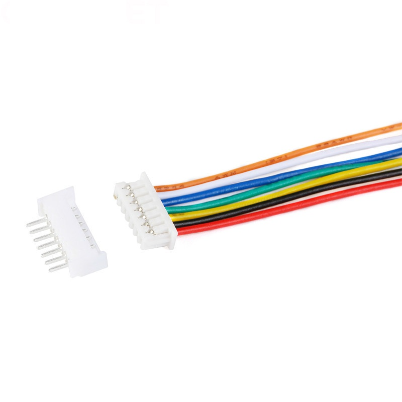 10 Sets JST 1.25mm Wire Cable Connector Micro JST Pitch 1.25mm 2/3/4/5/6Pin Female Plug Electronic Wire 15cm 28AWG