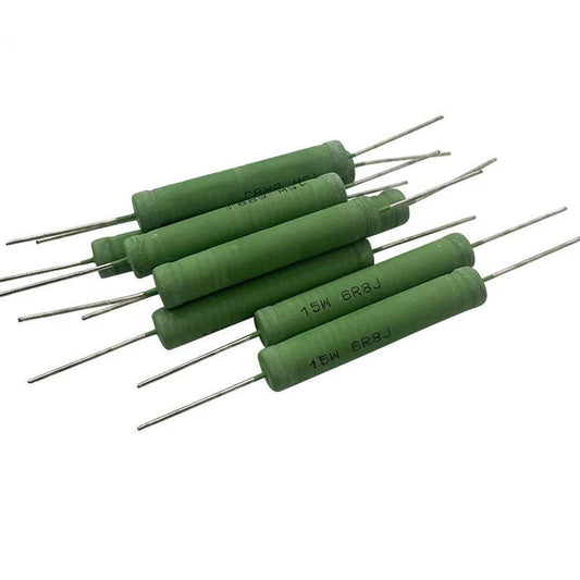 Wire Wound Resistors RX21 Resistors 15W 0.1R-47K 0.22R 1R 3.3R 4.7R 15R 33R 47R 330R 1K 1.8K 4.7K 10K 20K 33K 39K Resistors 15W 5%
