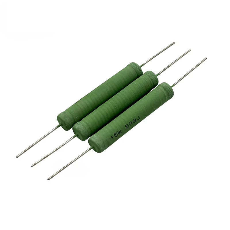 Wire Wound Resistors RX21 Resistors 15W 0.1R-47K 0.22R 1R 3.3R 4.7R 15R 33R 47R 330R 1K 1.8K 4.7K 10K 20K 33K 39K Resistors 15W 5%