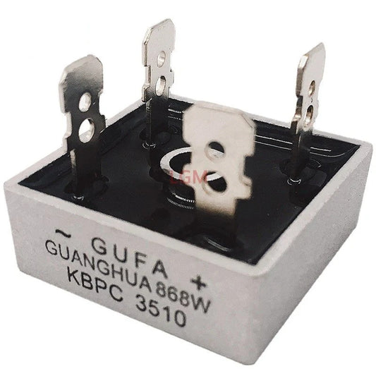 New Original Single-phase Bridge Stack KBPC5010 KBPC1510 KBPC2510 KBPC3510 KBP Single-phase Rectifier Diode Single-phase Bridge