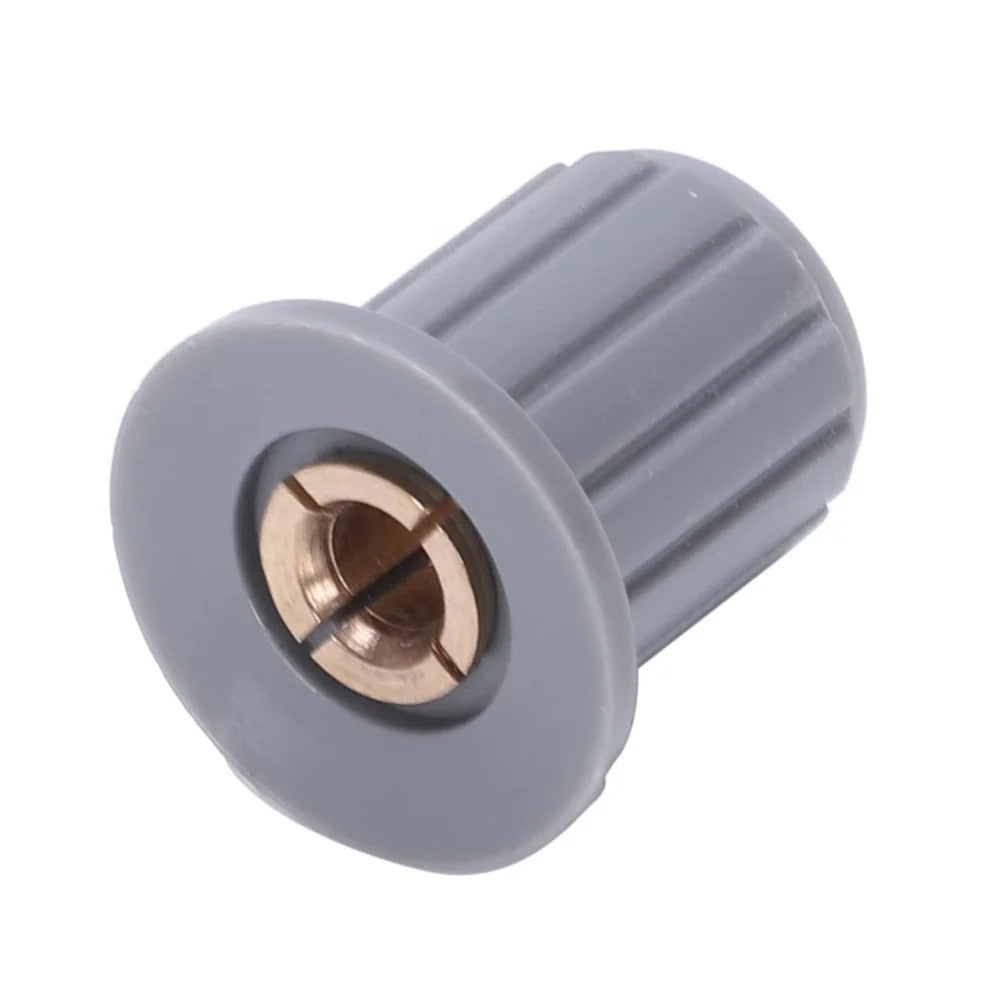 5Pcs Plastic Knob Potentiometer Knob Cap Copper Core Knob Cap Aperture 4mm for WXD3 WH5-1A