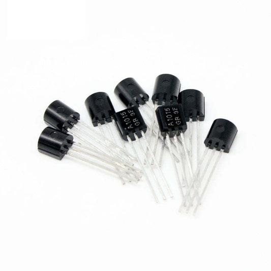 100pcs A1015 TO-92 Transistor PNP Transistors 50V 150MA New and Original IC Chip