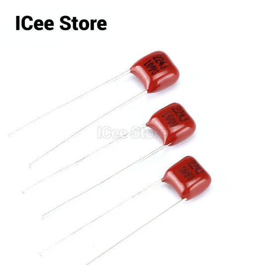 100Pcs CBB Capacitors P5 63V 100V 102J 472J 103J 223J 473J 104J 474J 105J 224J CBB Capacitor P=5MM
