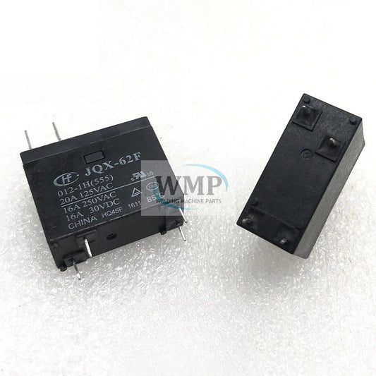 Original Relay JQX-62F 012-1H MPL-112-A 302WP-1AH-C 12V 4Pin 16A 20A for Water Heater Induction Cooker Microwave Oven