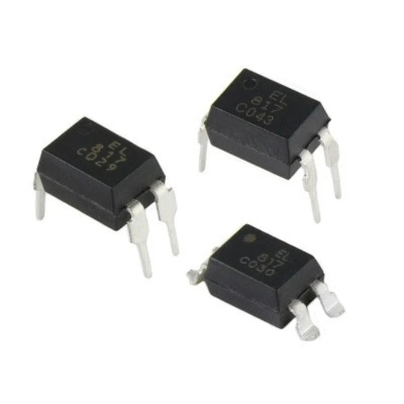 50Pcs PC817C EL817C DIP-4 Optocouplers 4Pin Phototransistor Isolation IC
