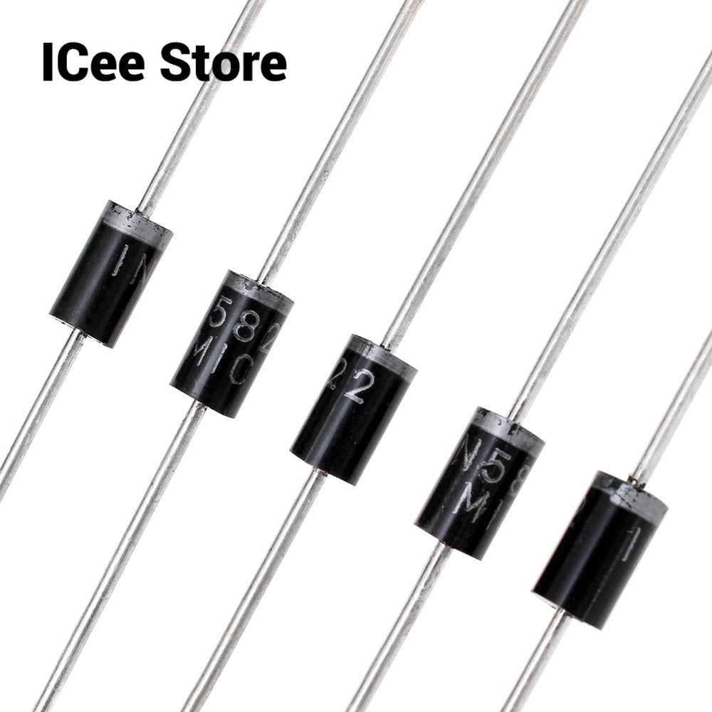 100Pcs/lot Fast Switching Schottky Diode Set Assorted Kit 8 Values1N4148 1N4007 1N5819 1N5399 1N5408 1N5822 FR107 FR207 Electronic Components
