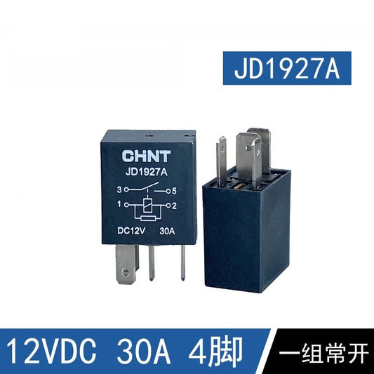 Automotive Relay JD1927A JD1926A JD2927A JD2926 12V 24V 30A for Fuel Pump, Air Conditioning, Cooling Fans in Trucks, Cars, and Commercial Vehicles
