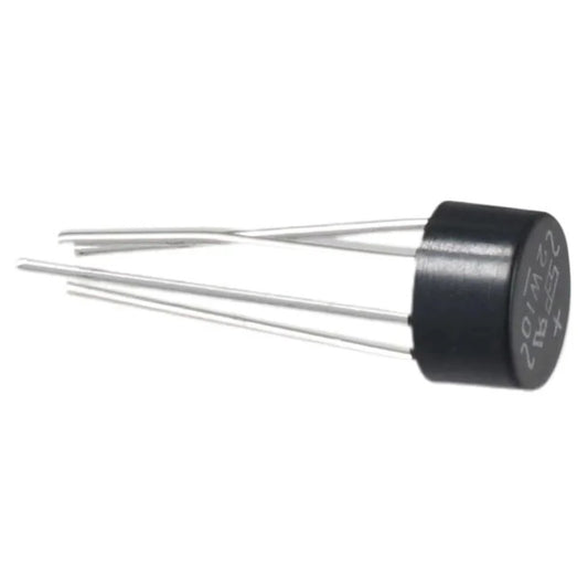 10Pcs 2W10 2A 1000V Bridge Rectifier DIP-4 2W10 Silicon Diodes Single Phase DIP-4 Round Bridge Rectifier