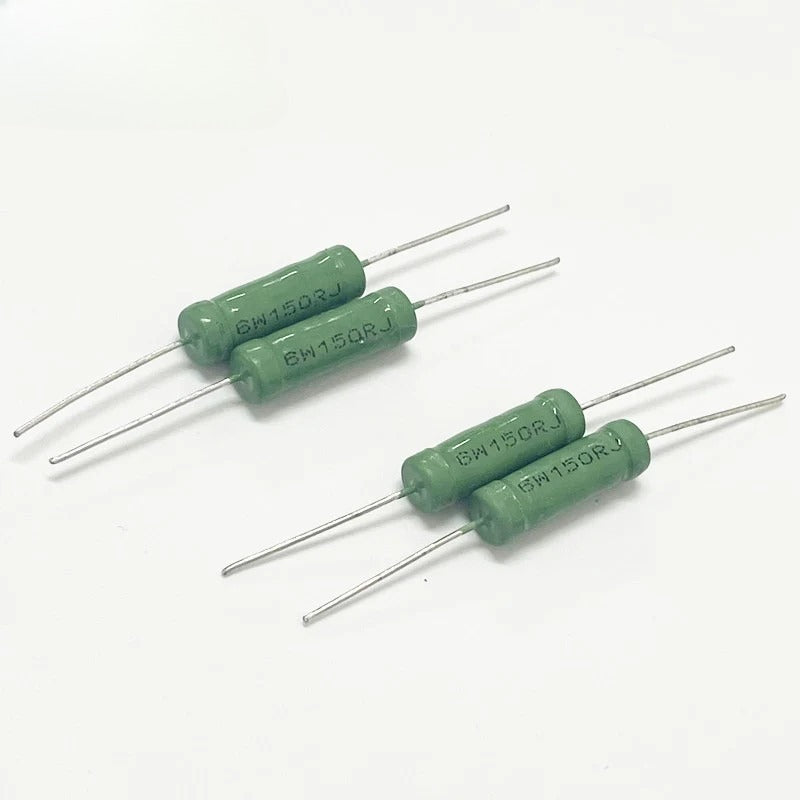 5Pcs RX24 Wirewound Crossover Resistors 5W 6W - 10R 20R 30R 47R 51R 100R 150R 200Ω 1K 10K