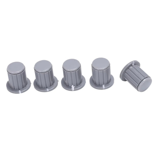 5Pcs Plastic Knob Potentiometer Knob Cap Copper Core Knob Cap Aperture 4mm for WXD3 WH5-1A