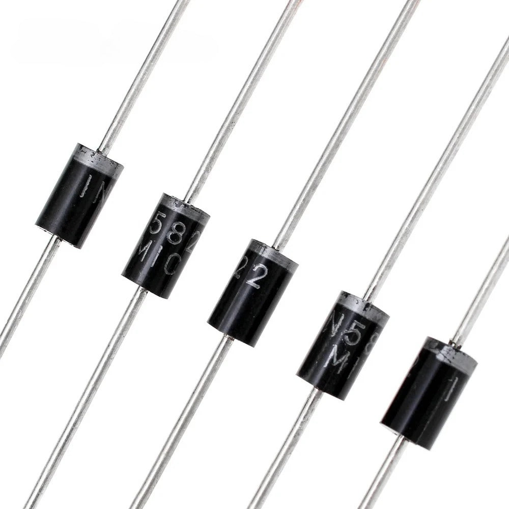 100Pcs/lot Fast Switching Schottky Diode Set Assorted Kit 8 Values1N4148 1N4007 1N5819 1N5399 1N5408 1N5822 FR107 FR207 Electronic Components