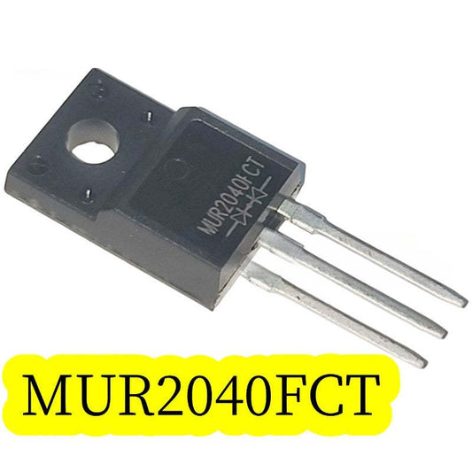 5Pcs Original MUR1020 MUR1040 MUR1060 MUR1620 MUR 1640 MUR1660 MUR2020 MUR2040 MUR2060FCT TO-220F Fast Recovery Rectifier Diode