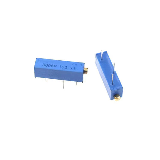 3006P Precision Multi-turn Adjustable Potentiometer 3006 Trimmer Potentiometer 100R-1M ohm 200R 500R 1K 2K 5K 10K 20K 50K