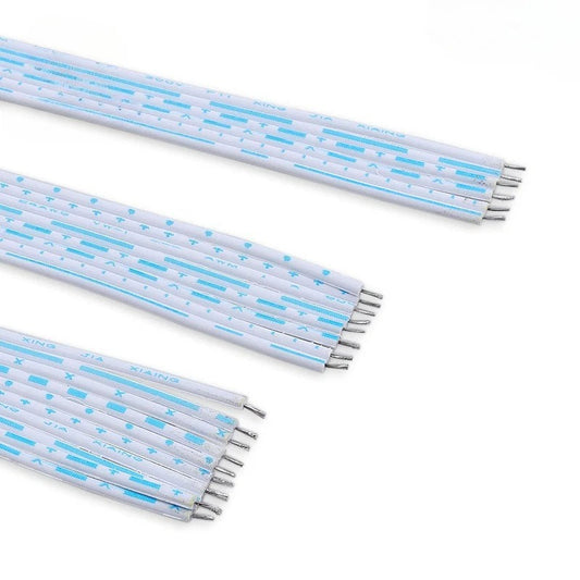PH2.0mm Pitch 2.0mm blue White Wire Ribbon Cable Single/Double Head Same Direction/Reverse Line length 20cm 2/3/4/5/6 Pin