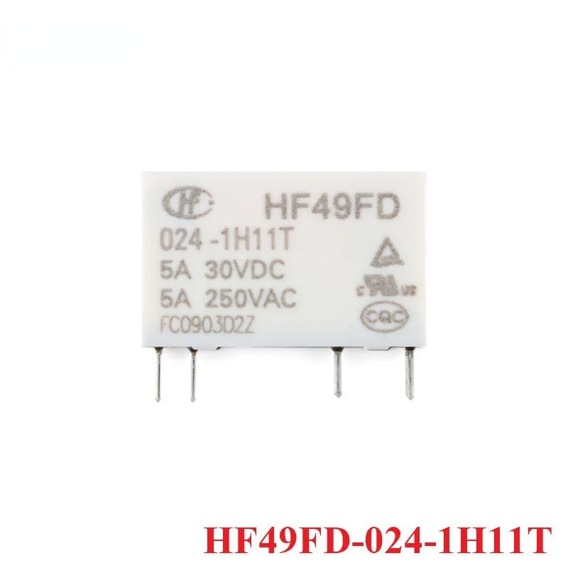 HF49FD Industrial Relay HF49FD- 005 012 024 -1H11 4PIN 5V 12V 24V Miniature Power Relay