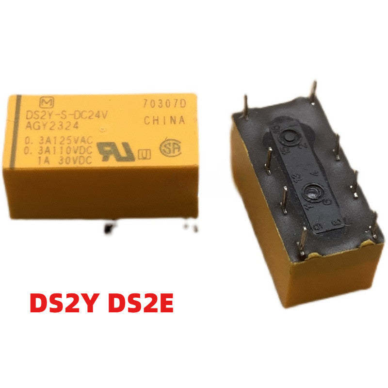 Original Relay DS2Y-S-DC5V DS2Y-S-DC12V DS2Y-S-DC24V DS2E-S-DC5V DS2E-S-DC12V DS2E-S-DC24V DS2E-M-DC5V DS2E-M-DC12V DS2E-M-DC24V