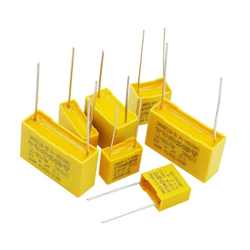 100Pcs X2 Safety Capacitors P22 275V 0.33UF 0.47UF 0.56UF 1UF P=22.5MM