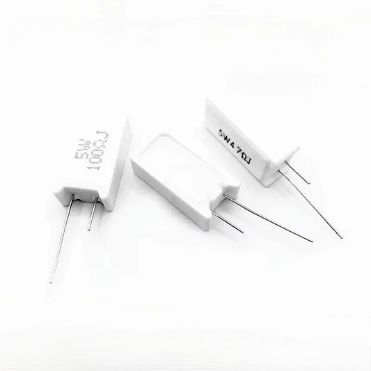 RX27 vertical cement resistor 5W 10W 20W 1R-1K Ohm cement resistor