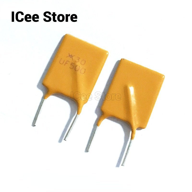 10Pcs 16V 30V 60V 72V Resettable Fuse PPTC RGEF 0.06A 0.12A 0.8A 1.1A 2A 3A 5A 7A 12A Fuses In-line RUEF300 Self-Recovery Fuse