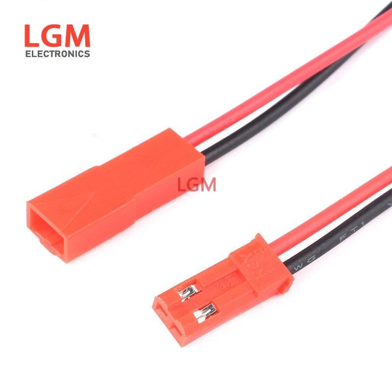10Pair JST Wire 2Pin 24AWG 10cm 20cm Male Female Connector JST Plug Cable
