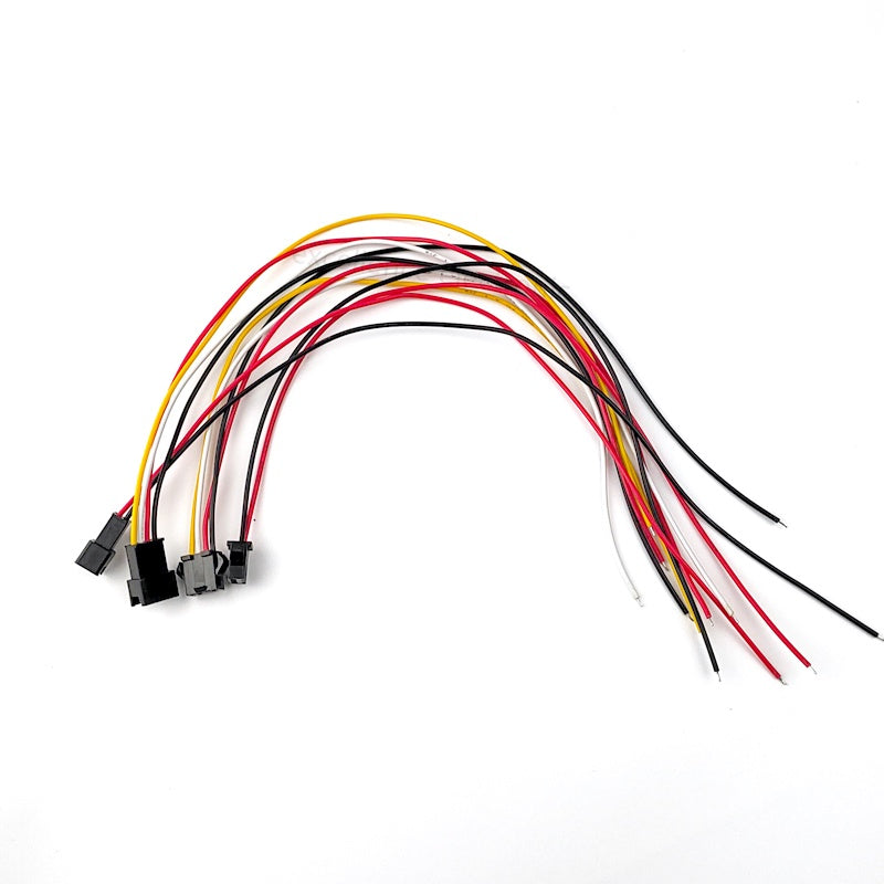 5Pairs SM2.54 2/3/4/5/6 Pin Pitch 2.54mm Wire Connector SM Male & Female Battery Charging Cable 24AWG
