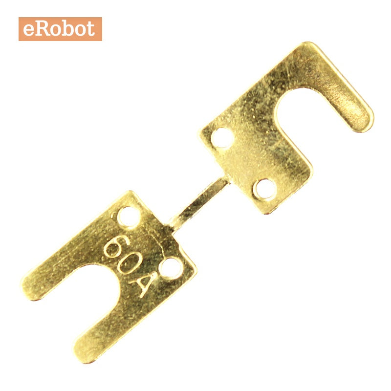 2Pcs ANS Gold Plated Stud Car Fuses Mini Car Stereo Audio AFS Fuse 20A 30A 40A 50A 60A 70A 80A 100A 125A 150A 175A 200A