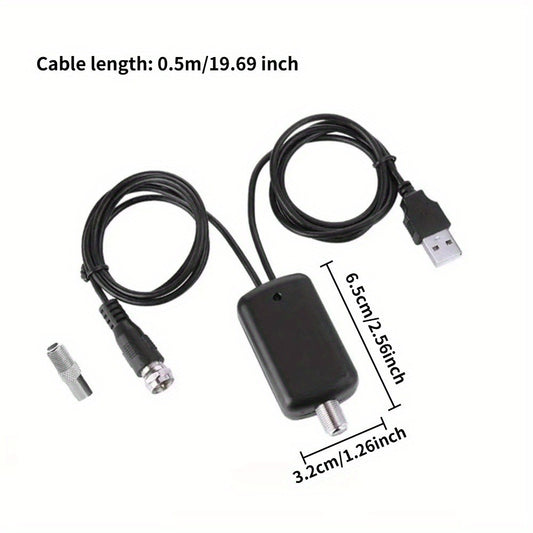 Signal Amplifier Digital HDTV Antenna Amplifier High Signal Gain 25DBI HDTV Antenna Signal Receiver TV antenna accessories