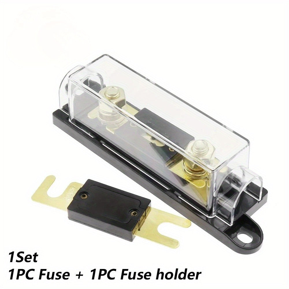 ANL Fuse Holder Bolt-on Fuse Automotive Fuse Holders Fusible Link with Fuse 80A 100A 200A 250A 300A Fuses AMP