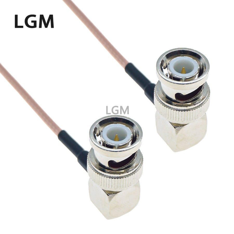 RG316 Wire BNC To BNC Connector Male Female Q9 Plug Jack Crimp Connector RG316 Cable Extension RF Brass Copper Coaxial WIFI Coax Jumper