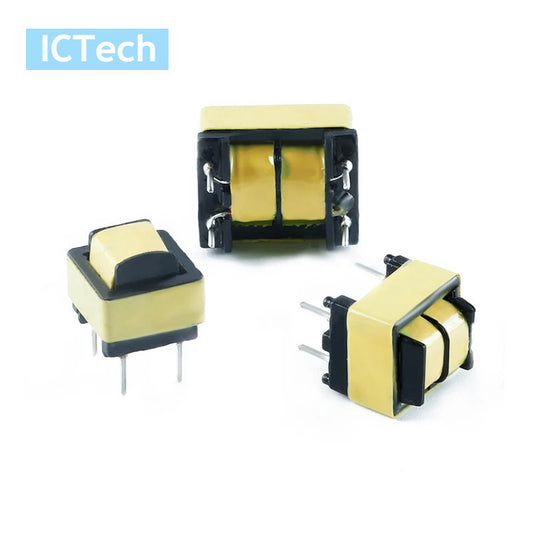 5Pcs EE8.3 EE10 EE12 Inductor 10MH 20MH 30MH 40MH 100MH Common Mode Inductor Power Filter Inductor Coil Transformer LED DIY