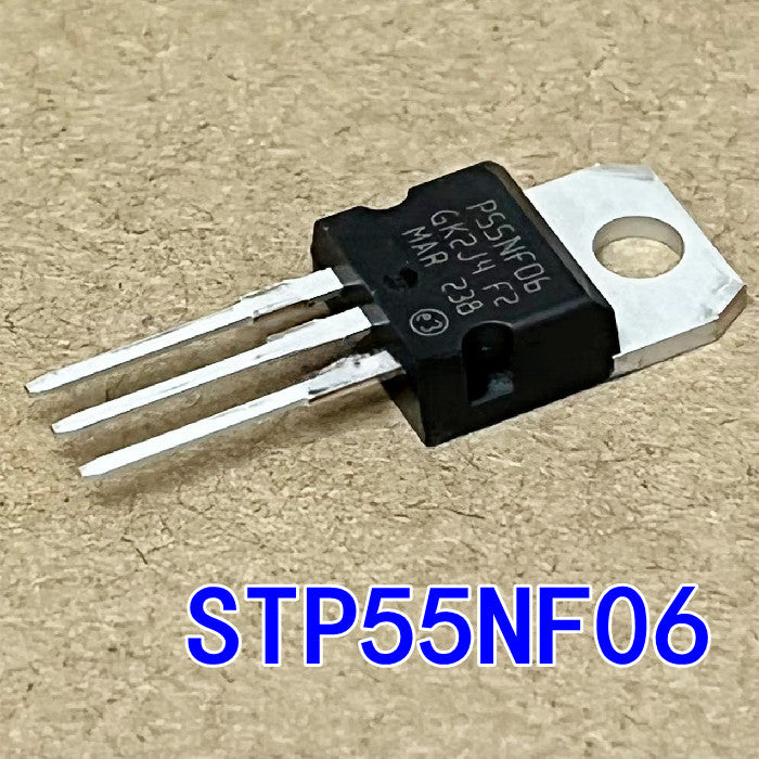 5Pcs Original Power Transistors STP60NF06 STP55NF06 P60NF06 P55NF06 N-Channel MOSFET for Inverter New