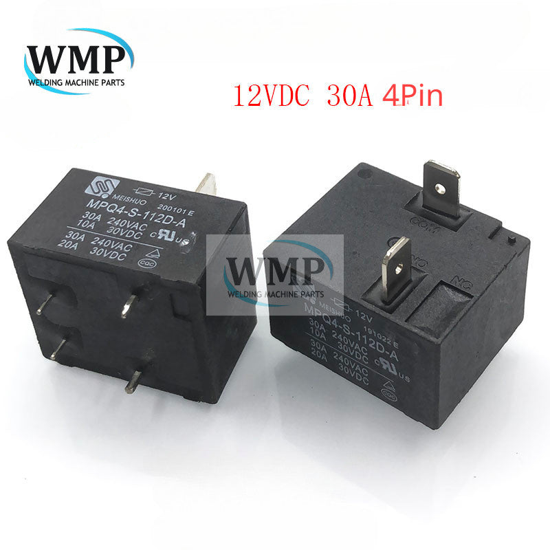 Original MEISHUO Relay MPQ4-S-112D-A 12VDC 4Pin 30A T91 Relay New