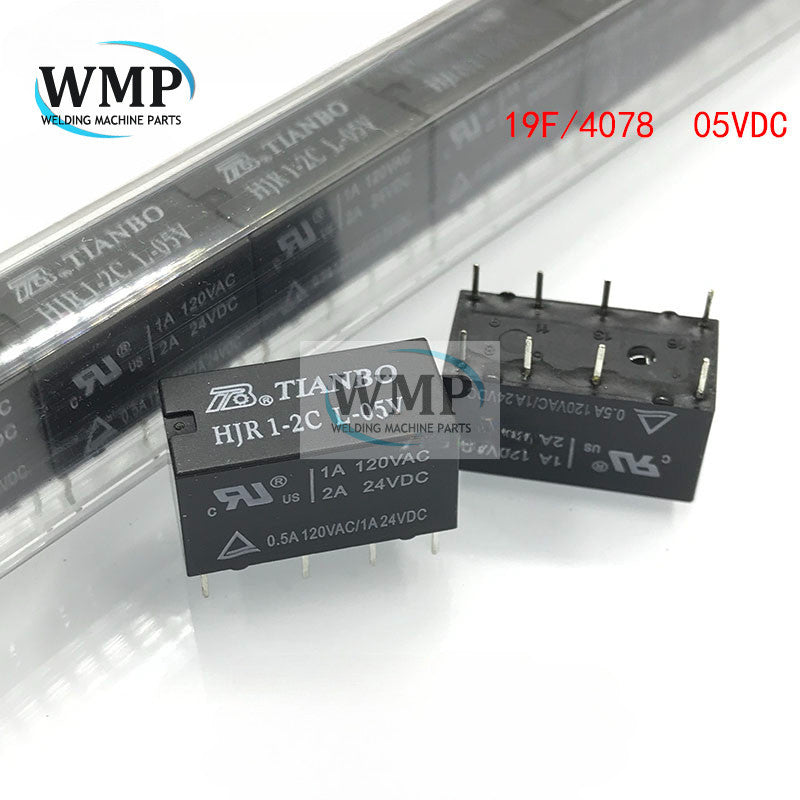Original Relay HJR1-2C 8Pin 5V 9V 12V 24V HJR1-2CL New