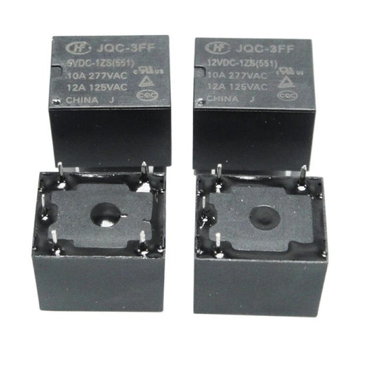 Original Relay JQC-3FF 4Pin 5Pin 5V 12V 24V