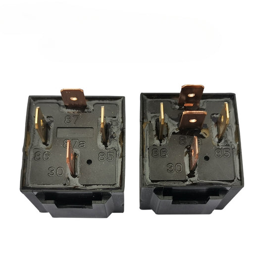 40A 80A Auto Car Relay JD2912 4Pin 5Pin DC 12V 24V 36V 48V 72V with Mounting Hole Coil Power 1.8W Automobile Control Device