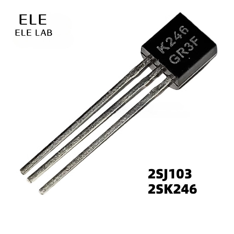5Pcs Original 2SJ103 2SK246 Matched FET Pairs J103 K246 TO-92 Field-Effect Transistors for Hi-Fi Audio