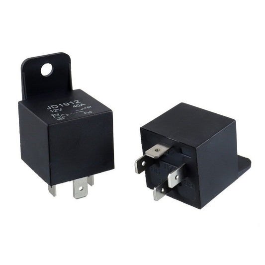 JD1912 Relay 4 Pin 40A 12V 24V 36V 48V 60V 72V SPST Car Truck Van Motorcycle Boat Relay