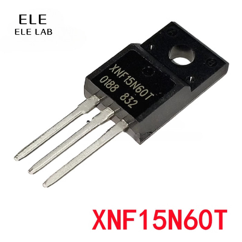 XNF15N60T IGBT Transistor 15N60T 15N60 TO-220F 15A 600V for Motor Drives, UPS & Solar Inverters