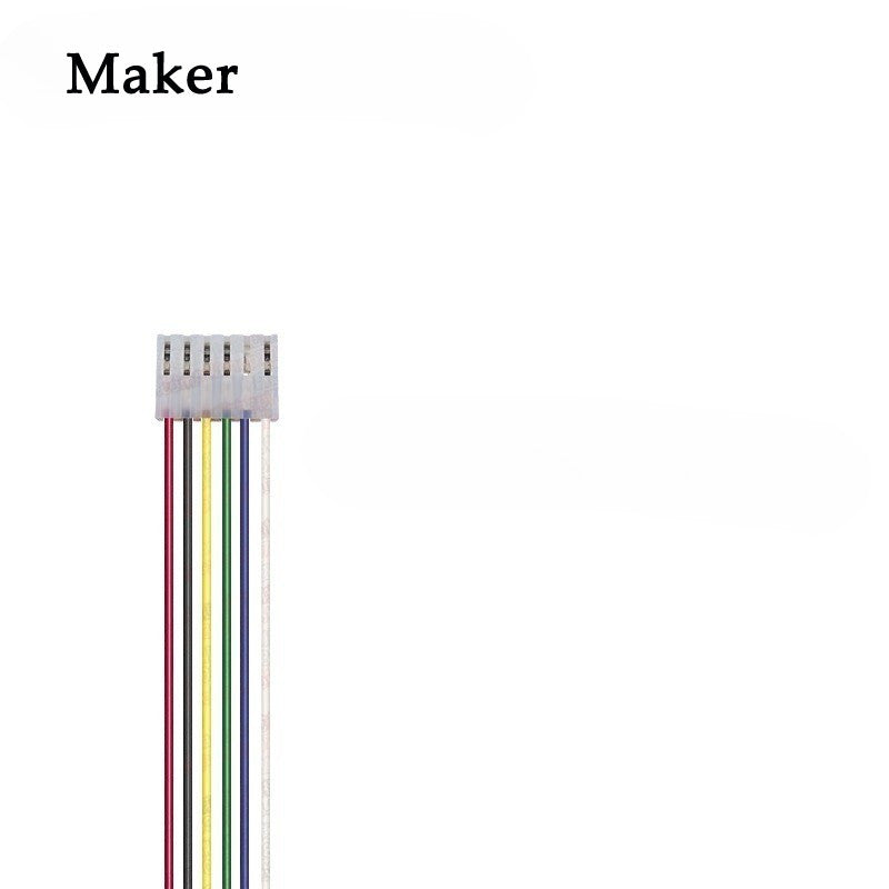 5 Pieces LOT CH3.96 CH3.96mm Cable Plug Connector Tinned Copper Wire 2P 3P 4P 5P 6P Wire 20cm CH3.96 Pitch