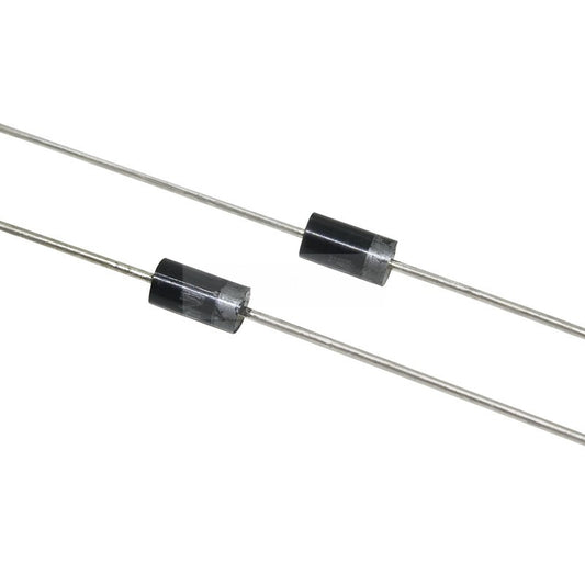 50Pcs 1N4936/1N4937 1A Fast Recovery Rectifier Diode 400V/600V Voltage Rating DO-41 High-Efficiency Rectifier
