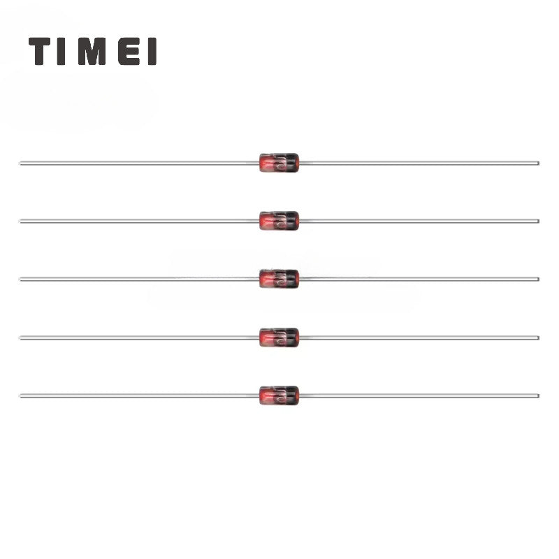 100pcs Original 1N4148 IN4148 DO-35 High-Speed Switching Diode