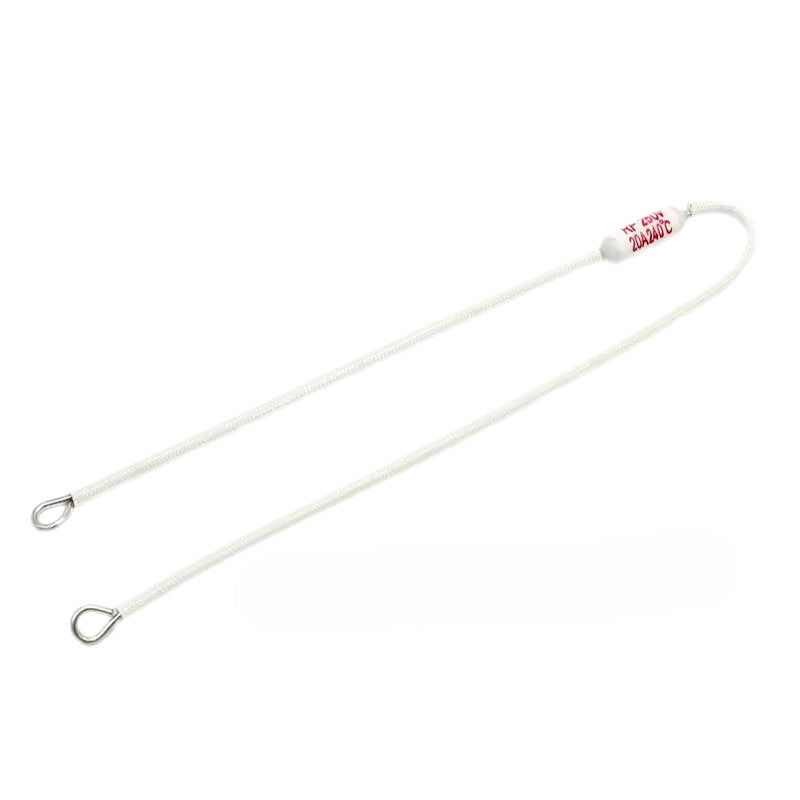RF Rice Cooker Ceramic Temperature Fuse 10A/15A/20A 250V Ceramic Temperature Fuse For Electric Rice Cooker Safeguard Resistance 165/185/216/230/240Degrees