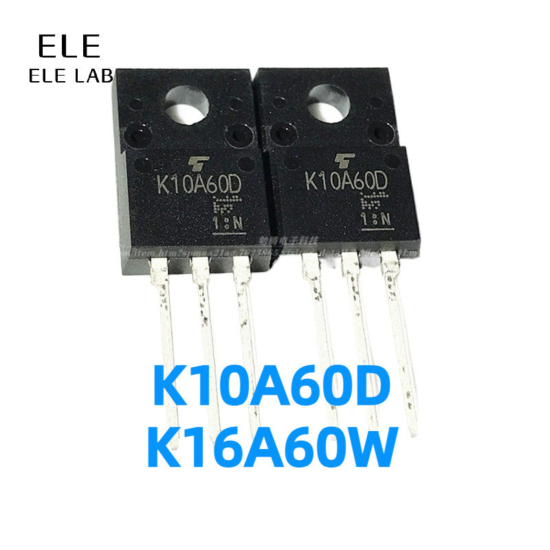 5/2Pcs Original K10A60D K16A60W TO-220F MOSFET Power Transistors for Inverter New