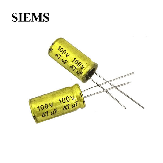 Non-Polar NP Audio Capacitor 100V 1-100UF 1.5/2.2/3.3/4.7/10/22/33/47UF 10*17mm/10*20mm Audio Capacitor