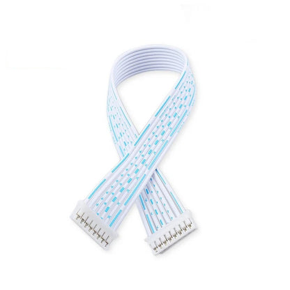 PH2.0mm Pitch 2.0mm blue White Wire Ribbon Cable Single/Double Head Same Direction/Reverse Line length 20cm 2/3/4/5/6 Pin