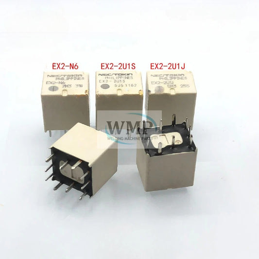 Original Relay EX2-2U1S 2U1J 2U1L N6 N20 10Pin 12V for Auto Door