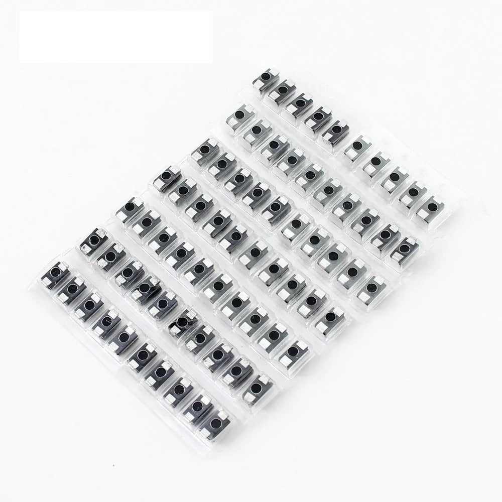 70Pcs SMD Diodes Set 1N4007 M7 1N4001 M1 1N4004 M4 SS14 US1M RS1M SS34 7 Values*10pcs Electronic Kit Schottky Diode Set Pack