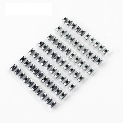 70Pcs SMD Diodes Set 1N4007 M7 1N4001 M1 1N4004 M4 SS14 US1M RS1M SS34 7 Values*10pcs Electronic Kit Schottky Diode Set Pack