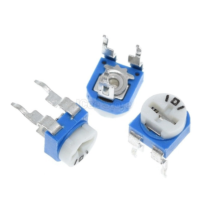 20Pcs RM065 Trimpot Trimmer Potentiometer 100 200 500 1K 2K 5K 10K 20K 50K 100K 200K 500K 1M Ohm Variable Resistor