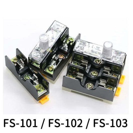 6X30mm 220V Glass Fuse Holder FS-101 FS-102 FS-103
